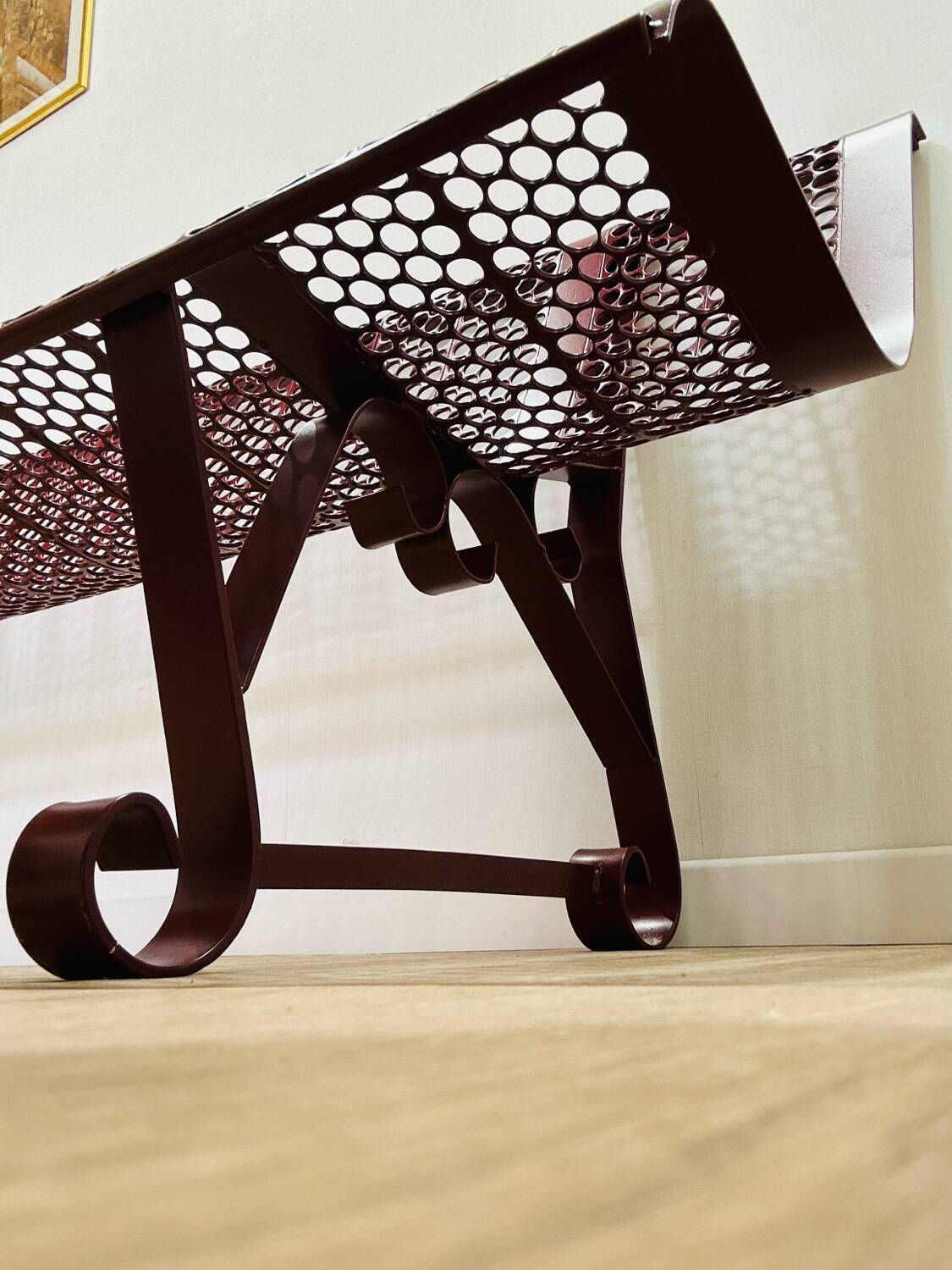 René Malaval metal bench