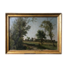 "Animated Country Landscape" full 19th century to restore
