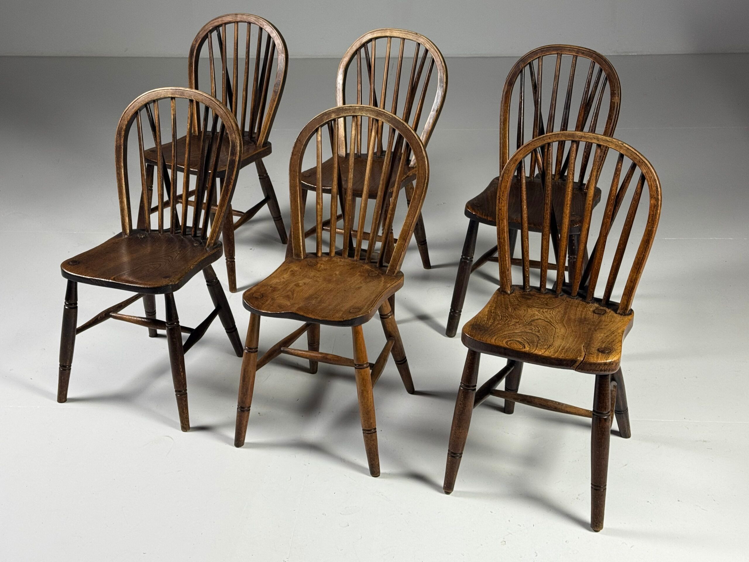 6x Windsor chair English