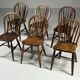 6x Windsor chair English