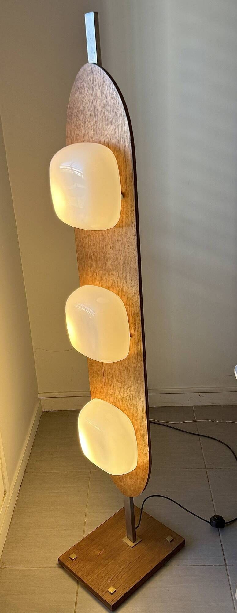 Lampadaire Surf Board de Goffredo Reggiani - Icone du Design Vintage - Rénovéd