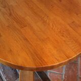 Brutalist round coffee table