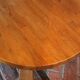 Brutalist round coffee table