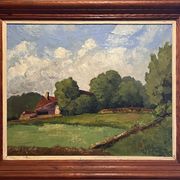 Oil on canvas by m gaudrai