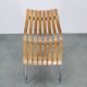 Ensemble de six chaises de salle à manger scandinaves en teck des années 1980