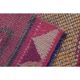 Vintage Turkish Hand-Knotted Wool Cotton Pink Runner Rug 94x329