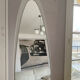 Psyche mirror on foot Jelem year 60-70 vintage