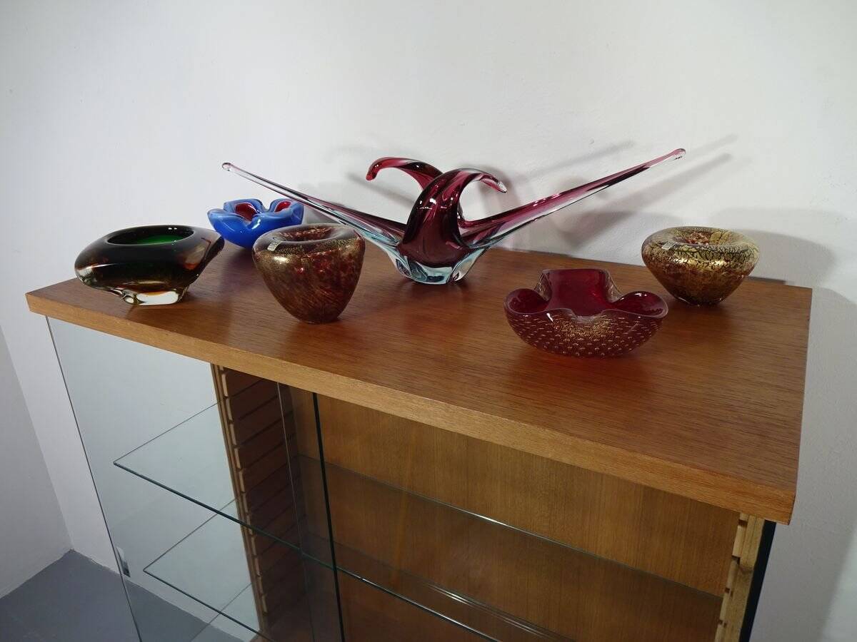 Italian Murano Glass Ashtray by Barovier & Toso, 1960s