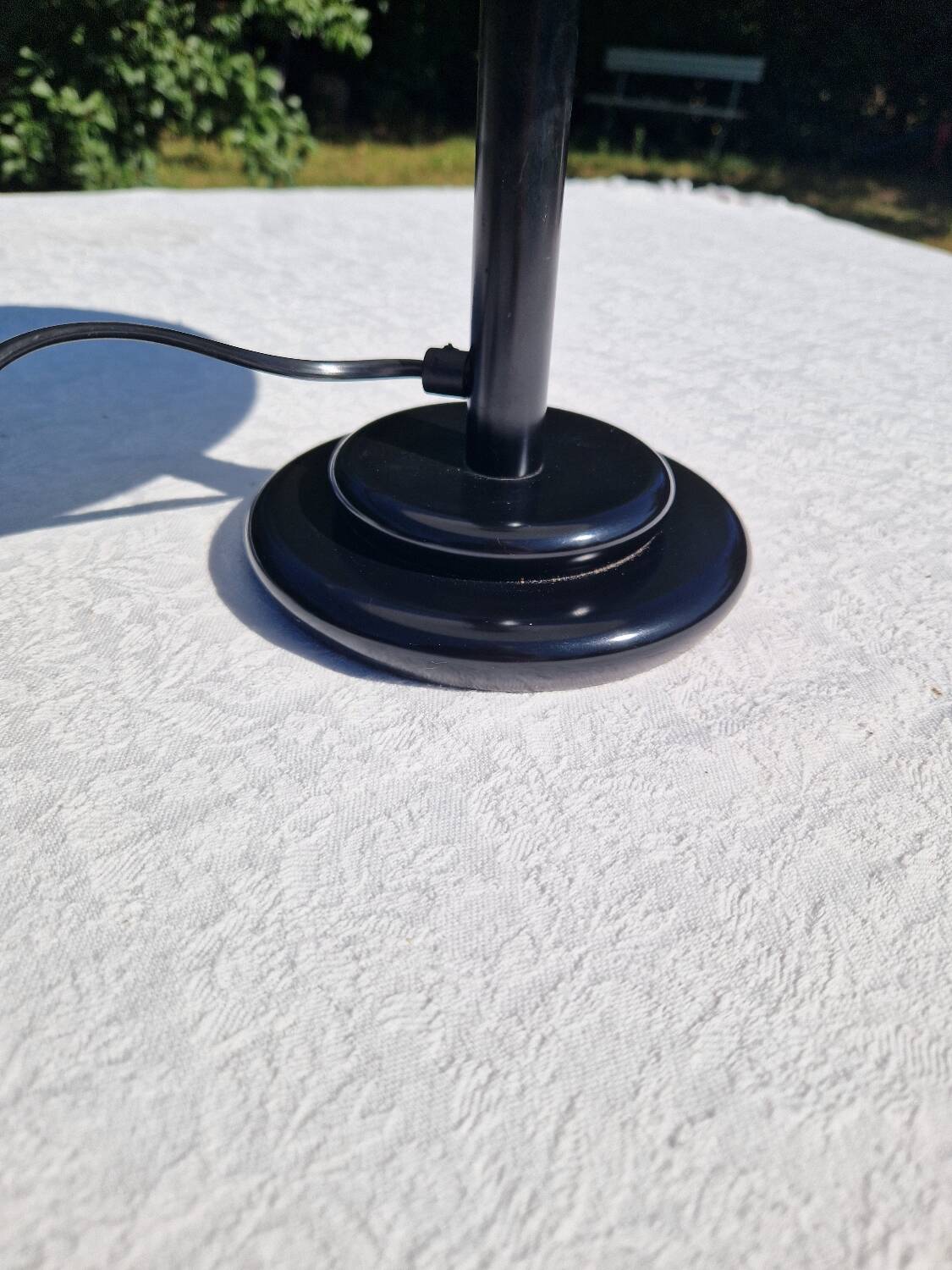 Lampe de bureau champignon Aluminor, années 80