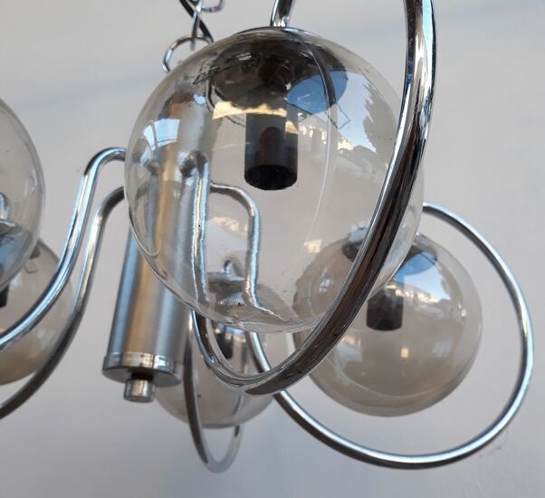 “Space Age” pendant light - 1970s