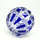 Mid-century modern vase, cobalt glass, Germany, 1950s