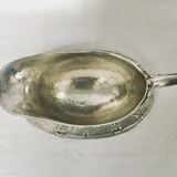 Saucière on solid silver tray