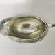 Saucière on solid silver tray