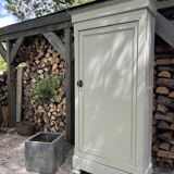 Renovated wooden wardrobe