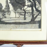 Old ink drawing from La Rochelle, signed