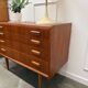 Scandinavian teak chest of drawers