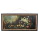 Still Life, Large Oil Painting On Canvas, Italy, 19th Century