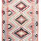 Geometric Madalion Design Kilim Rug, 181x320Cm Rug For Living Room