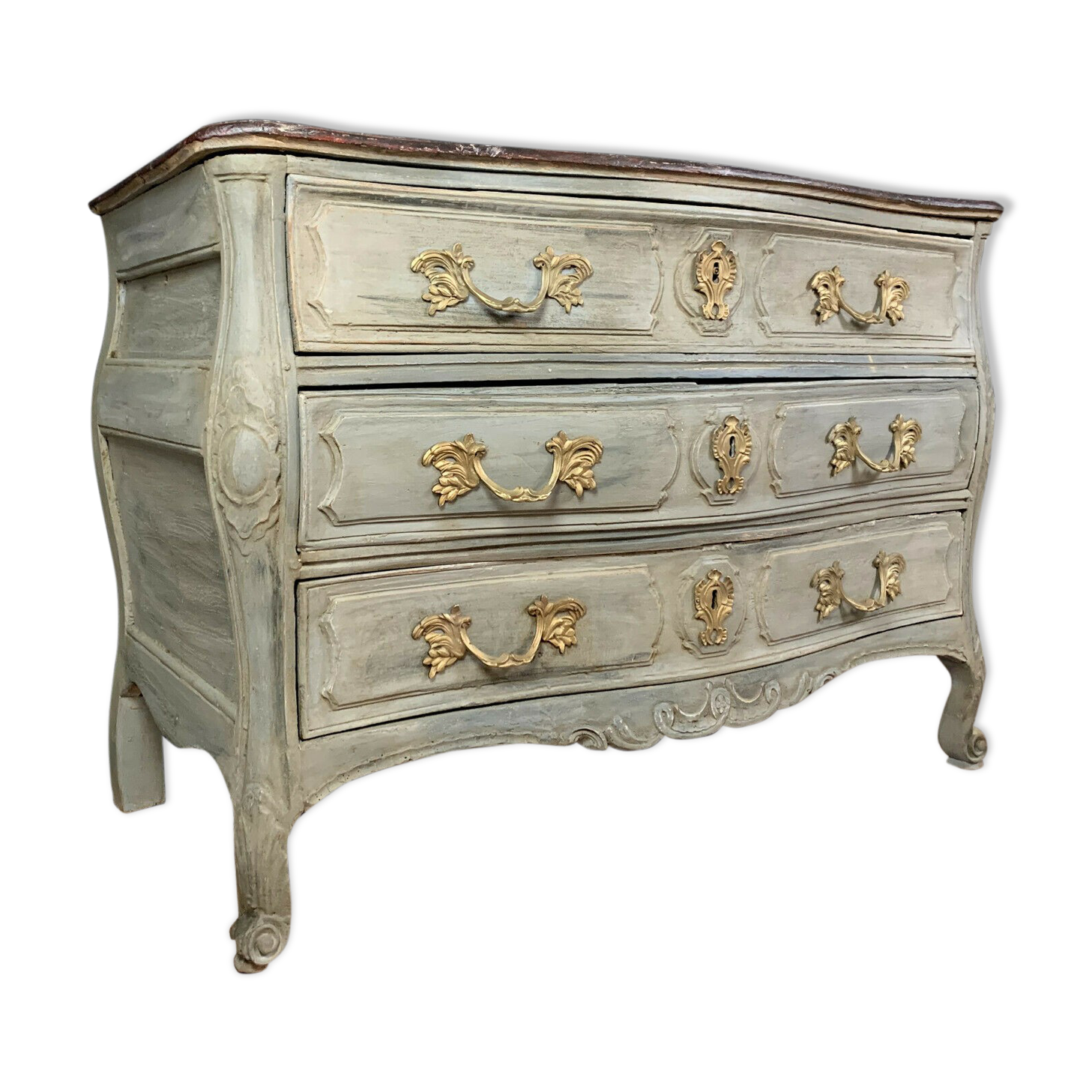 chest of drawers At the time Louis XV in lacquered wood