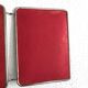 Mirror triptych vintage raspberry barber 1960 - 23 x 56 cm