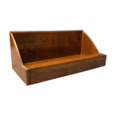 Old walnut book storage