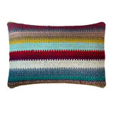 Vintage turkish handmade cushion cover , 30 x 50 cm