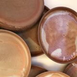 11 vintage sandstone plates