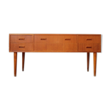 Vintage teak dressing table with mirror