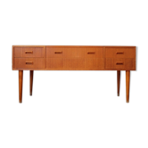 Vintage teak dressing table with mirror