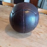 Ballon de Foot ancien en cuir