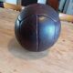 Old leather football