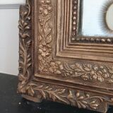 Ancient mirror with pediment 81x122cm