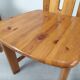 4 vintage pine chairs mountain shawl