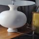 Large vintage ceramic table lamp from the 70s kostka pirouette design