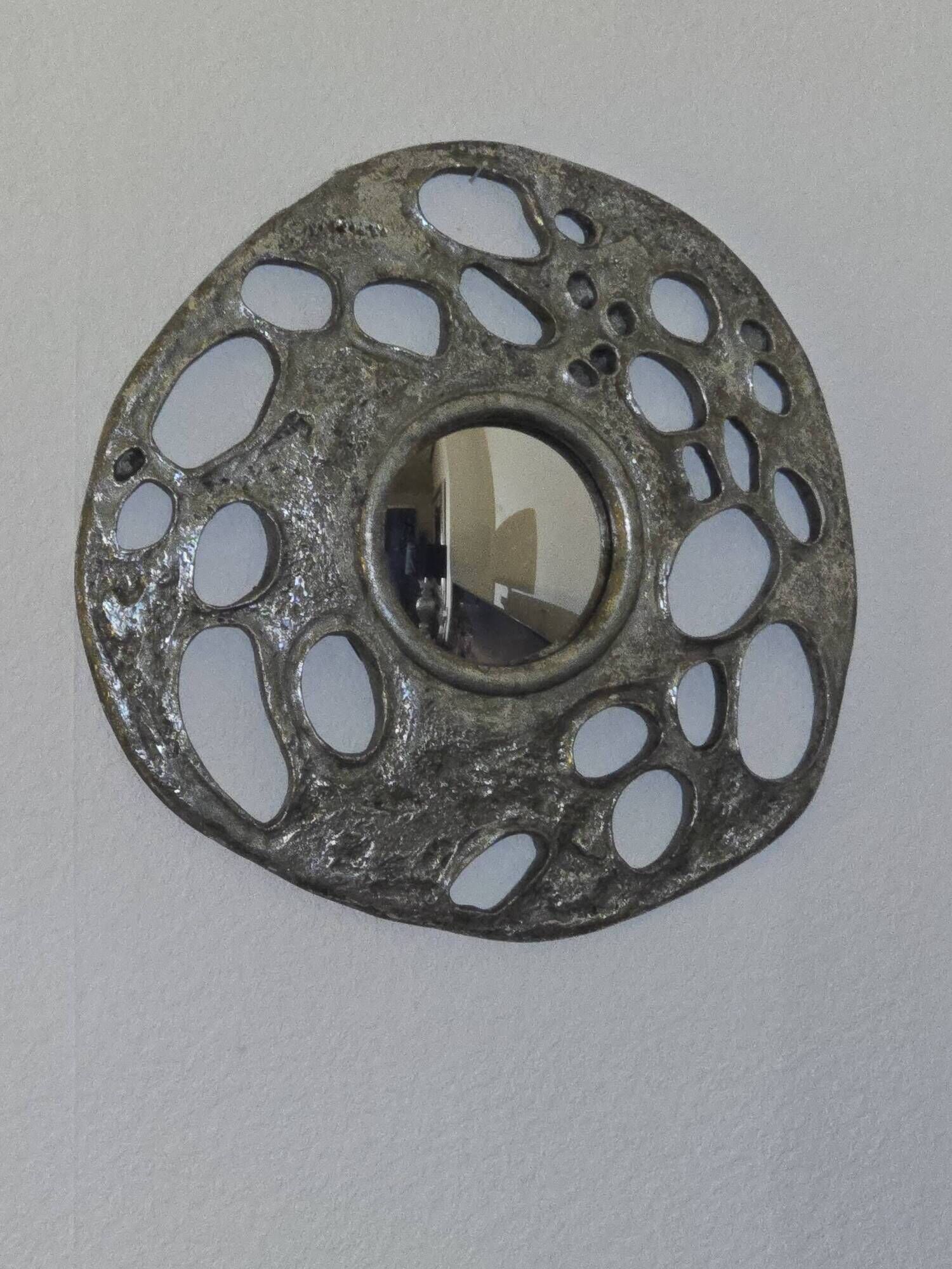 Vintage cosmos mirror Hervé van der Streaten