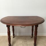 Walnut folding table 19th