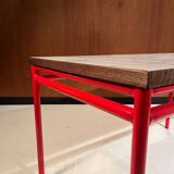 Custom dining table "steel and earthenware"