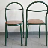 Set of 6 vintage Mobilor 1950 chairs
