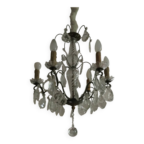 Lustre ancien à pampilles — Beyit