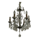 Antique chandelier with tassels