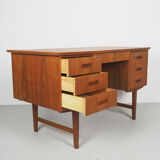 Danish design teak writing desk, 1960