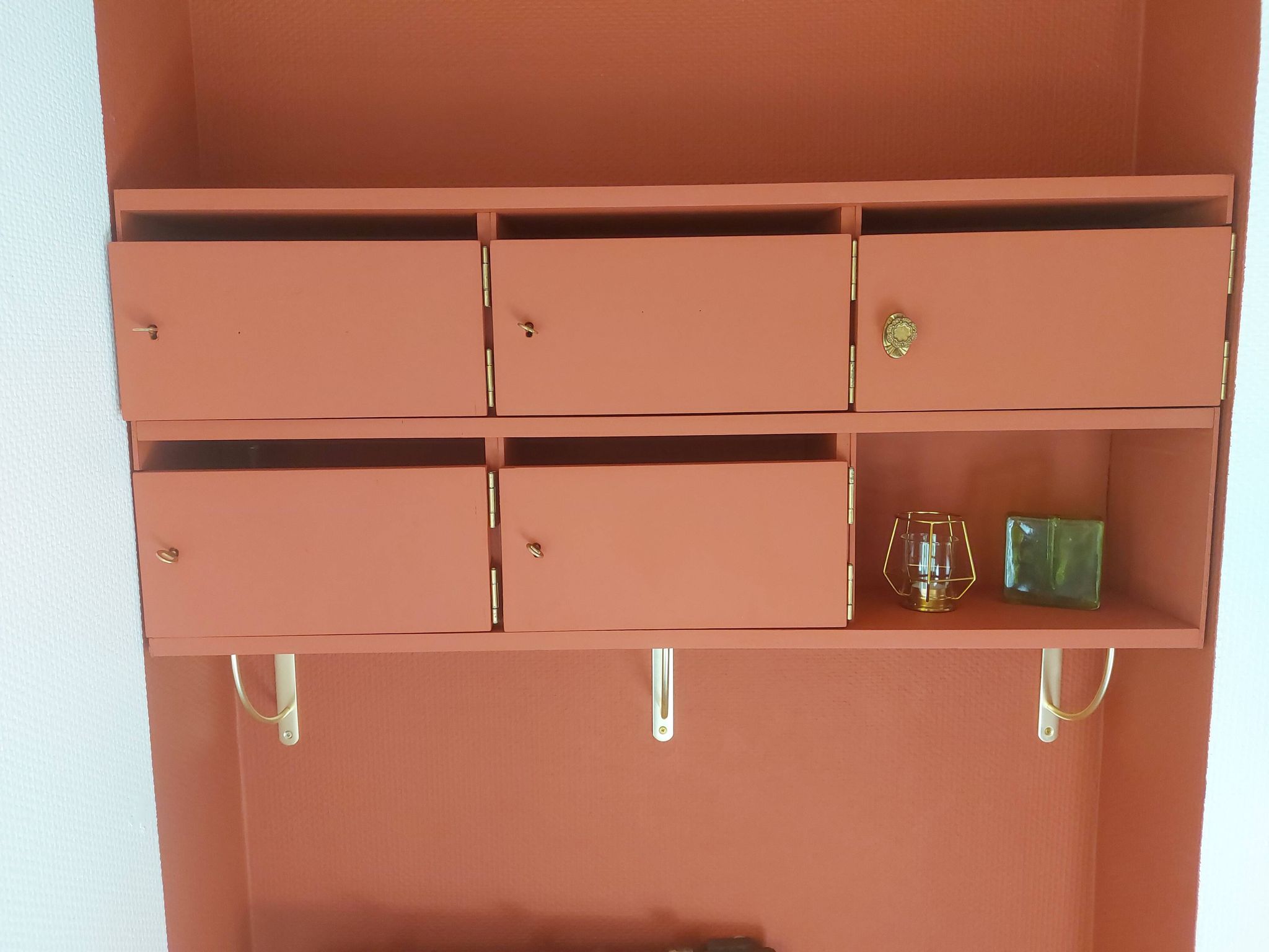 meuble de métier en bois, meuble à tiroirs