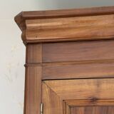 Large Louis Philippe oak wardrobe H: 2m25