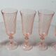 5 champagne glasses