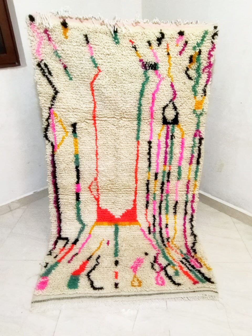 Moroccan berber carpet 165x93cm