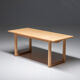 Coffee table in soap treated oak, carl malmsten, 1960's, sweden