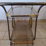 Vintage brass server
