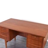 Mid-Century Danish Teak Executive Desk, 1960s.