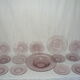 set dessert service signed Verlys of the 30s art deco
