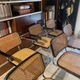 Set of 4 chairs B32 and 2 armchairs B64 Cesca by Marcel Breuer Italian Edition 1980